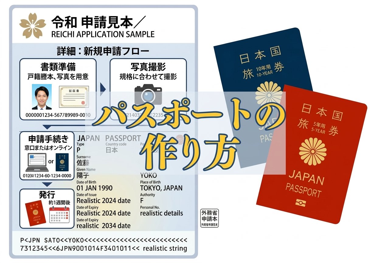 パスポート申請フロー