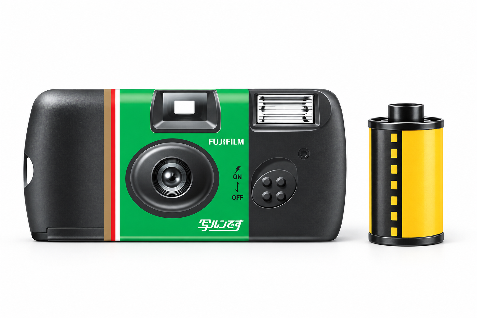 使い捨てカメラと35mmフィルムの現像